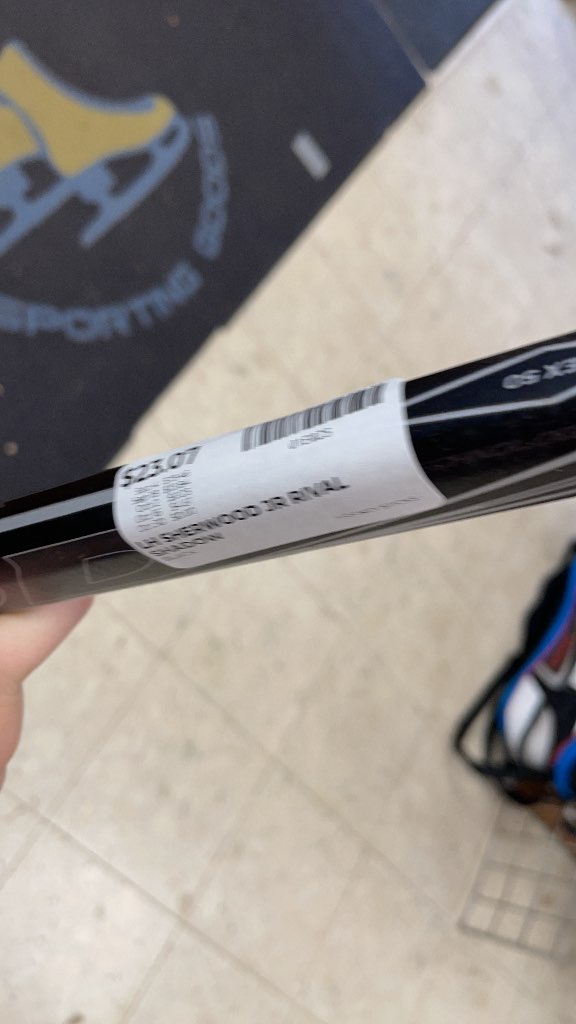 Sherwood Rival Shadow Junior Left-Handed Hockey Stick