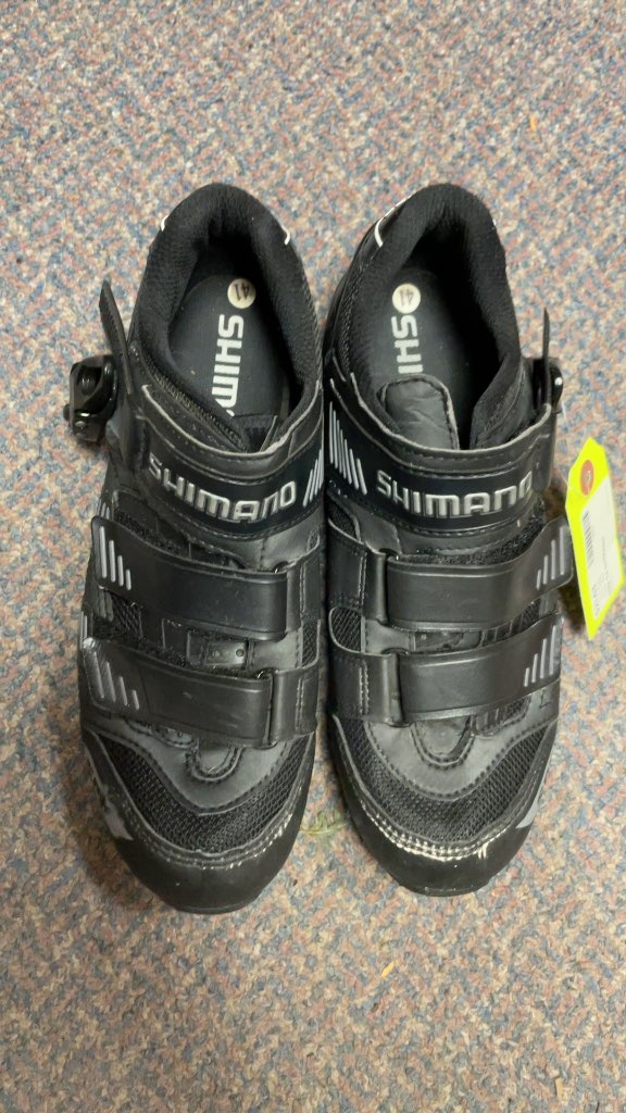 Shimano Black SPD Cycling Shoes Size 7.5