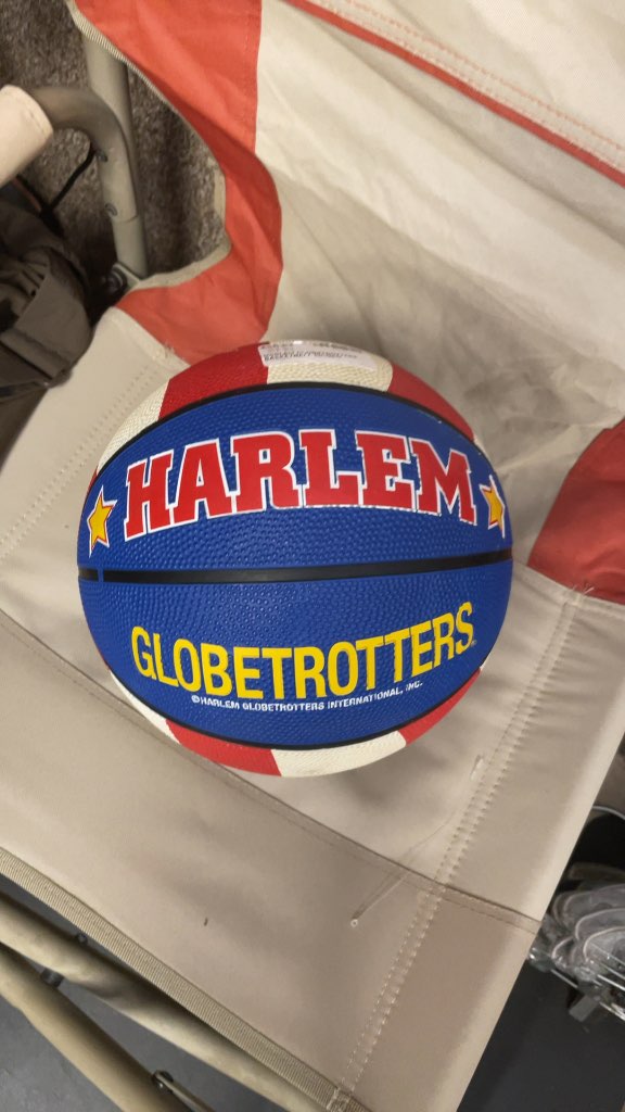 Signed Harlem Globetrotters Basketball