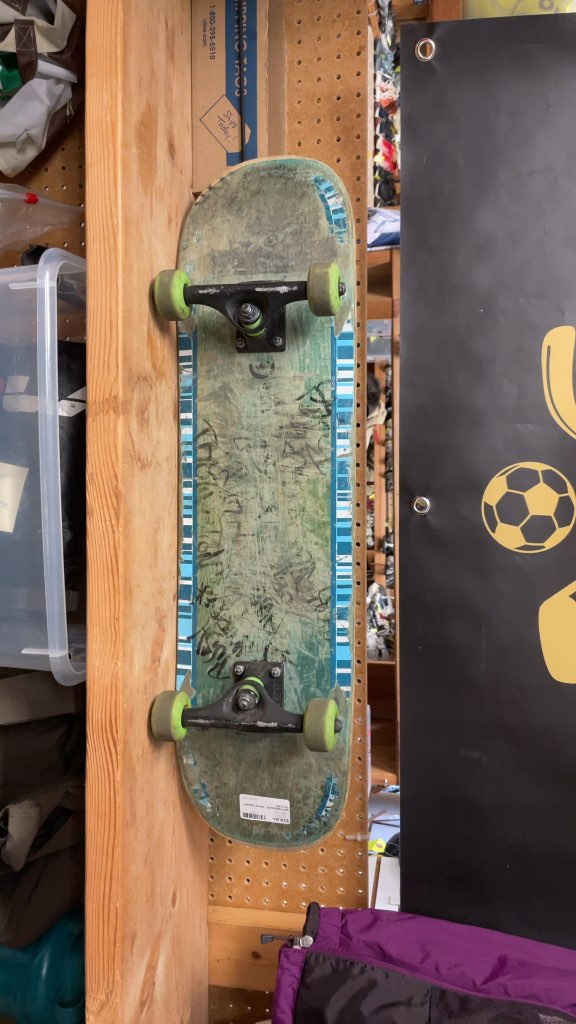 Skateboard with Crash Trucks