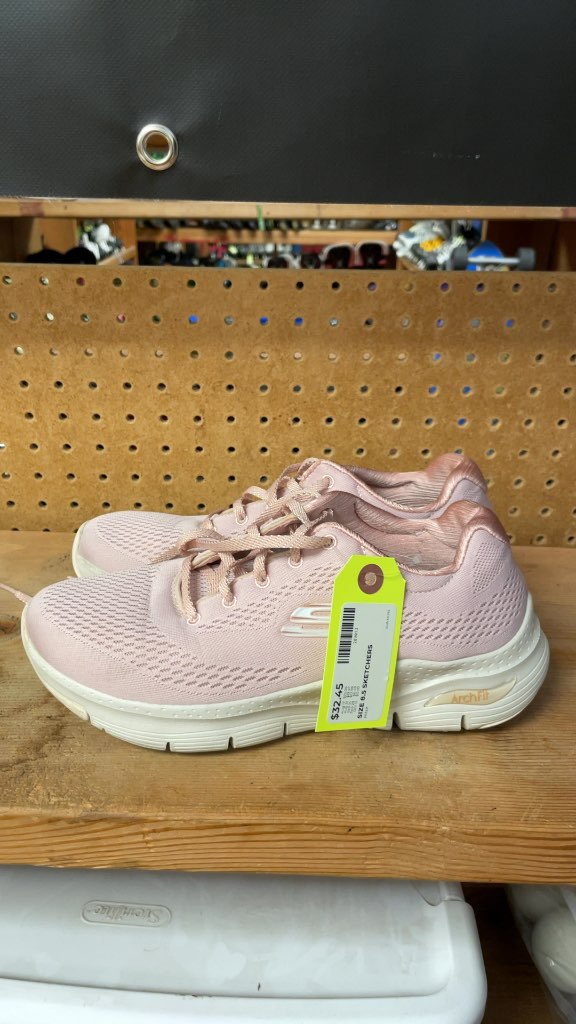 Skechers Arch Fit Women's Running Shoes - Pink - Size 8.5