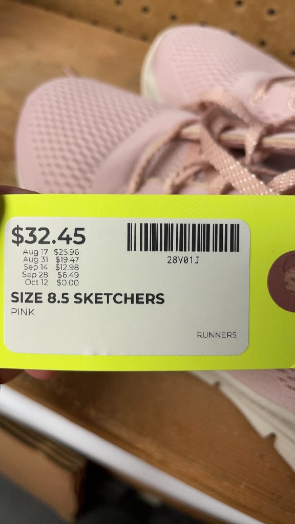 Skechers Arch Fit Women's Running Shoes - Pink - Size 8.5