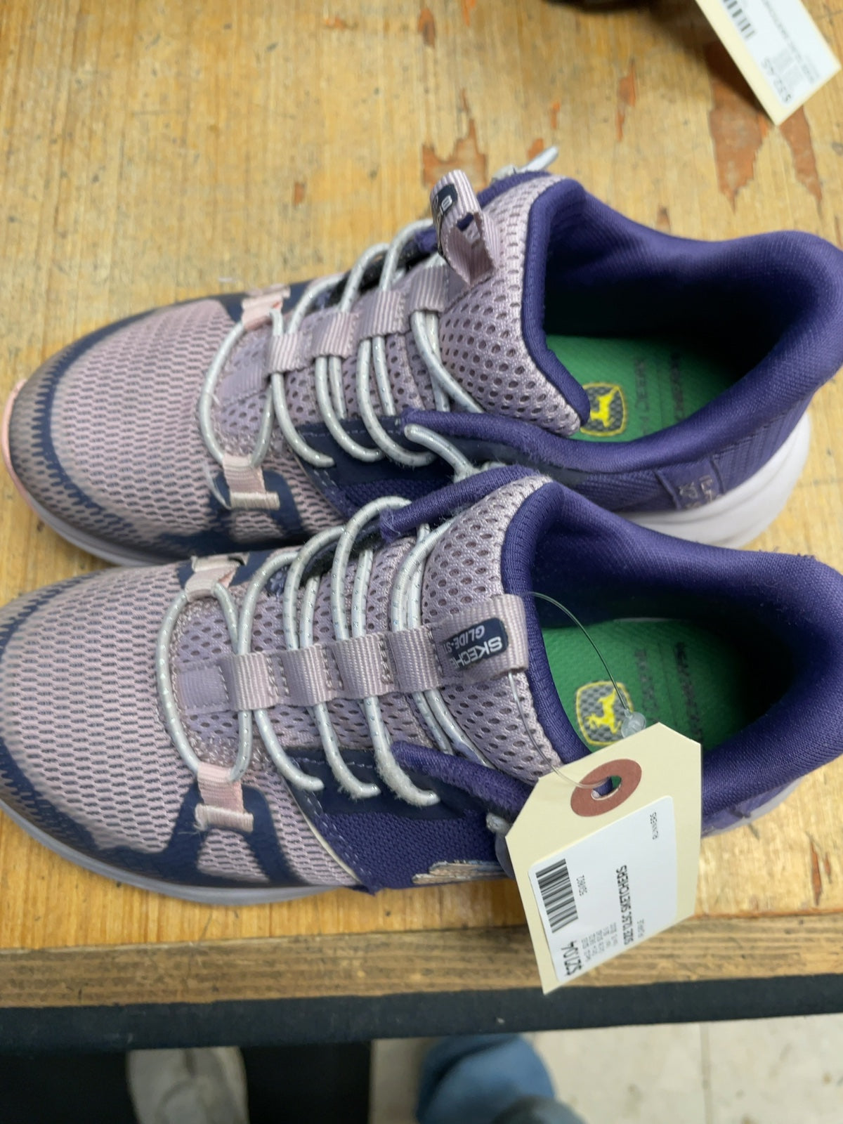Skechers Glide-Step 12.5C Purple Runners