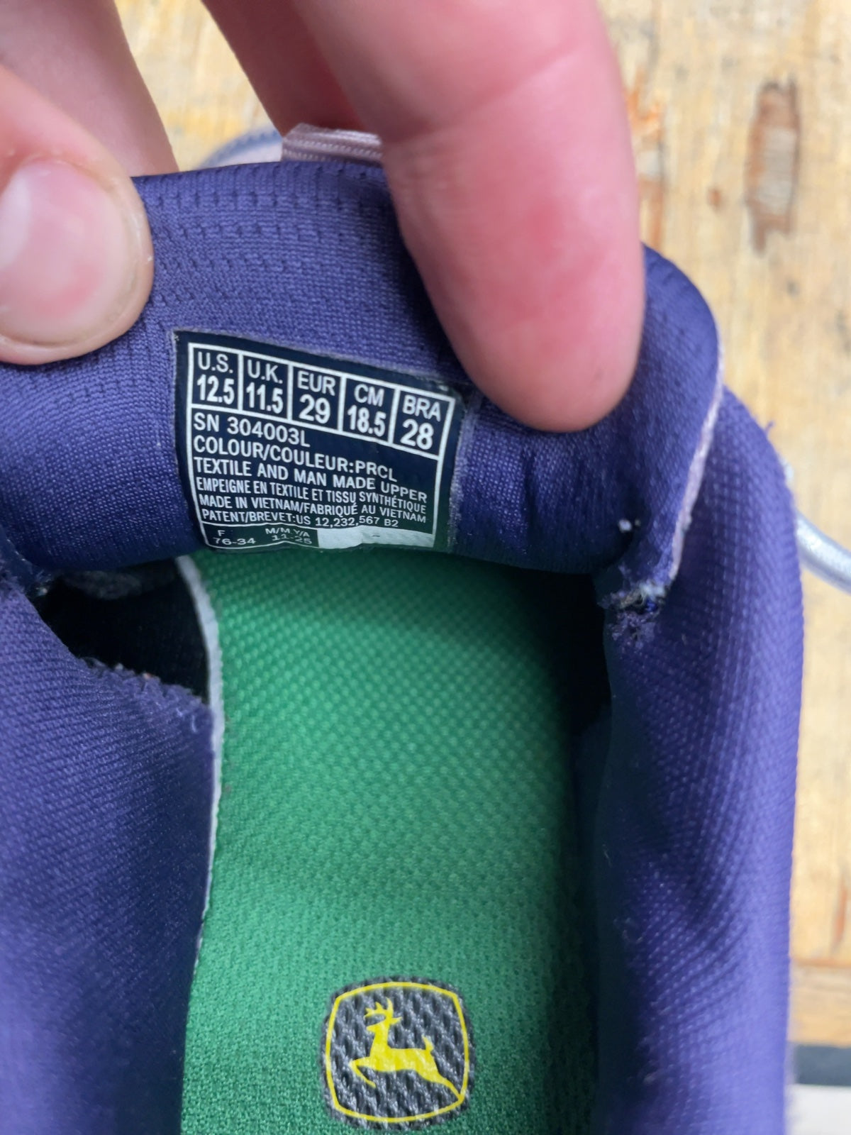 Skechers Glide-Step 12.5C Purple Runners