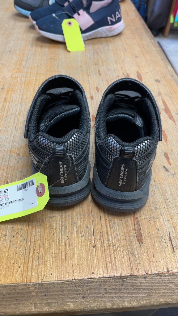 Skechers S-Lights Water Repellent Light-Up Sneakers - Size 1.5