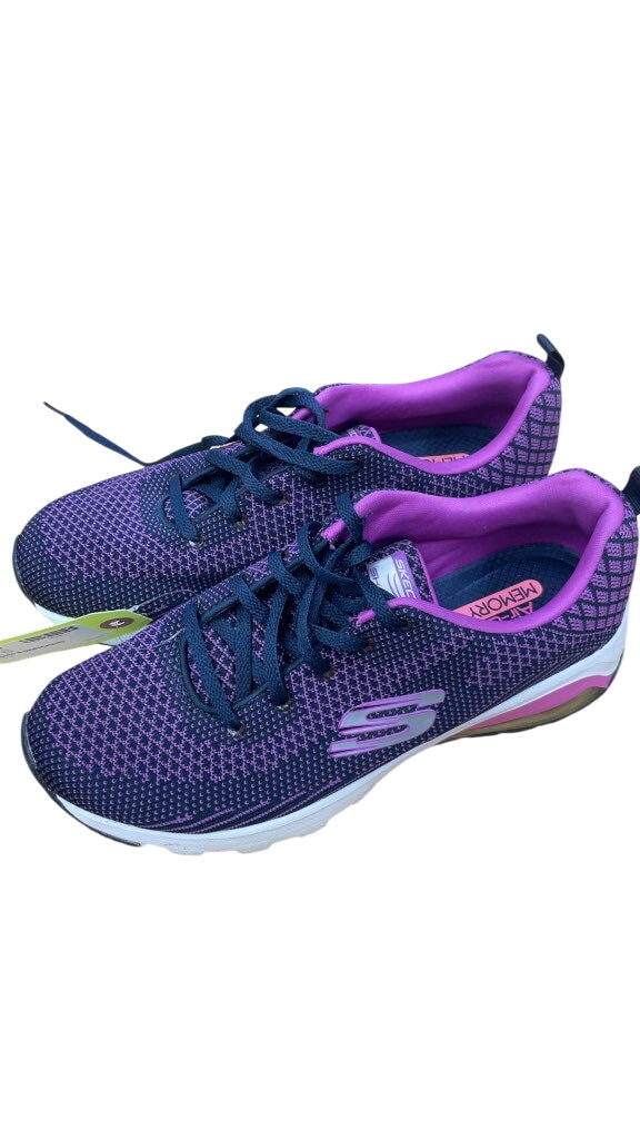 Skechers Women's Air-Cooled Memory Foam Running Shoes - Size 8