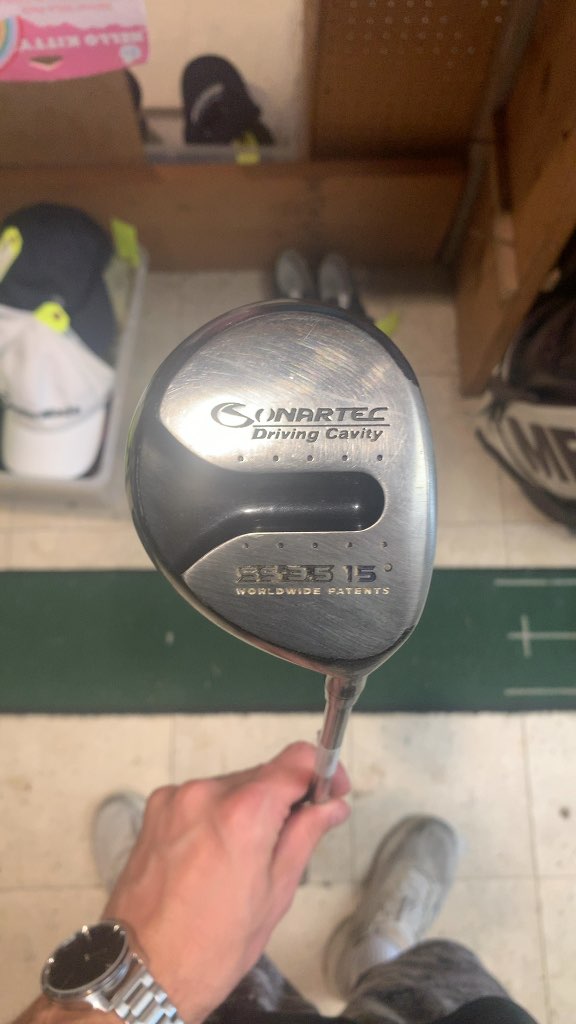 Sonartec SS-3.5 Driving Cavity 15° Fairway Wood - Fujikura Stiff Flex
