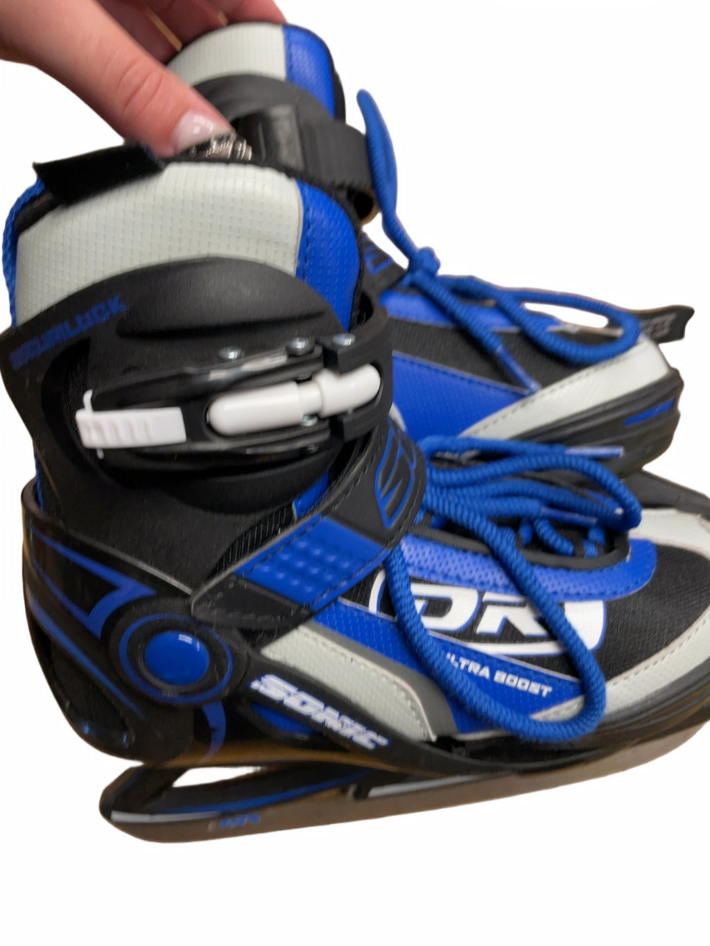 Sonic Ultra Boost Size 11C-1 Adjustable Ice Skates