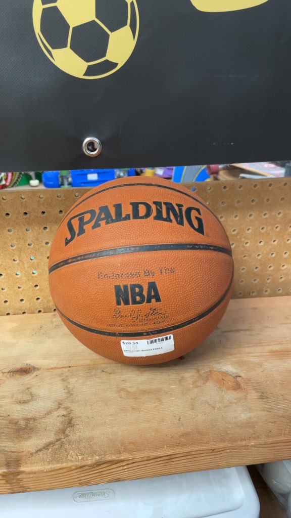 Spalding NBA Silver Series Basketball