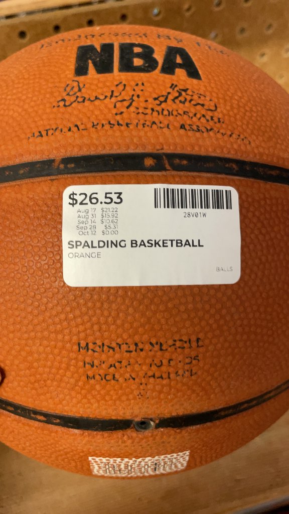 Spalding NBA Silver Series Basketball