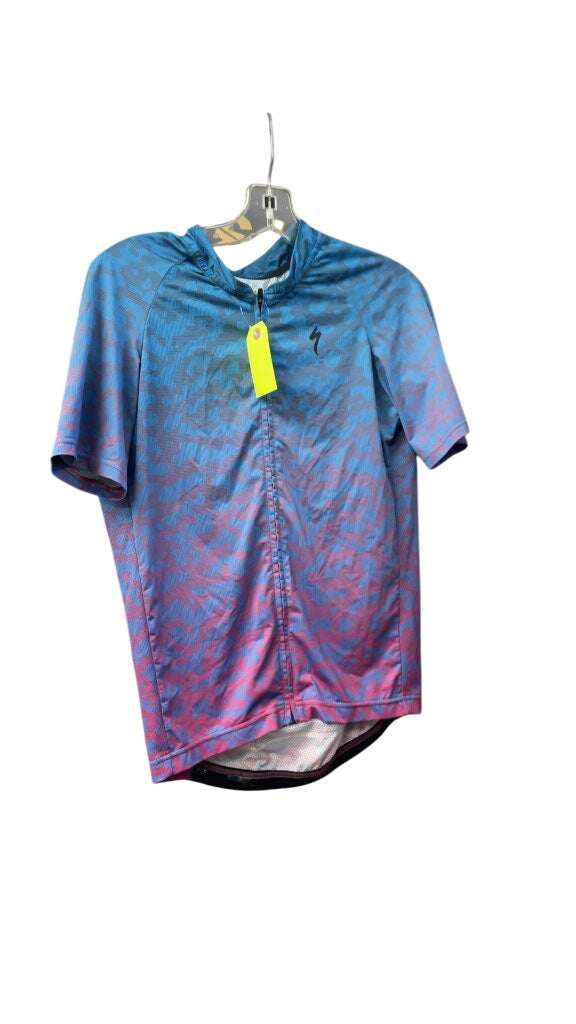 Specialized Blue and Purple Patterned Cycling Jersey