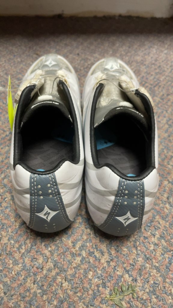 Specialized S-Works Cycling Shoes - White - Size 7.5