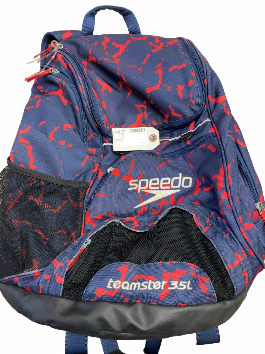 Speedo Teamster 35L Blue/Red Backpack