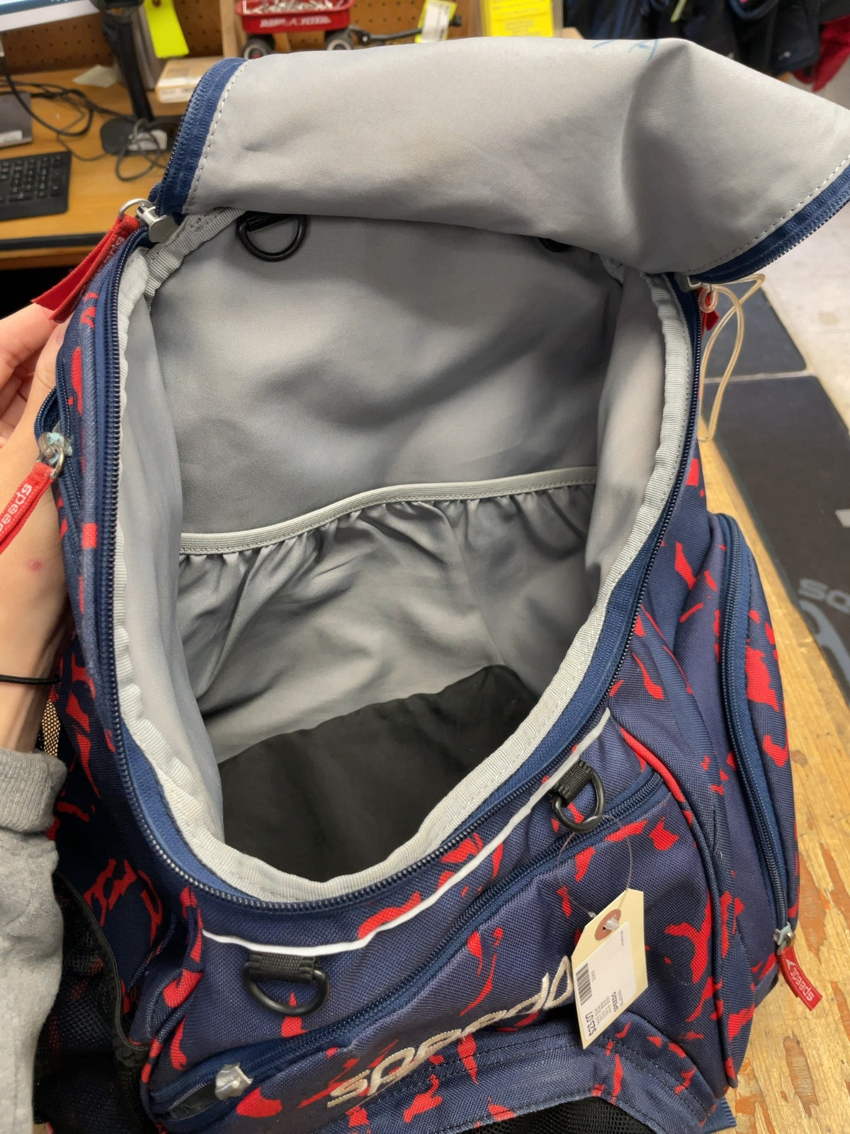 Speedo Teamster 35L Blue/Red Backpack