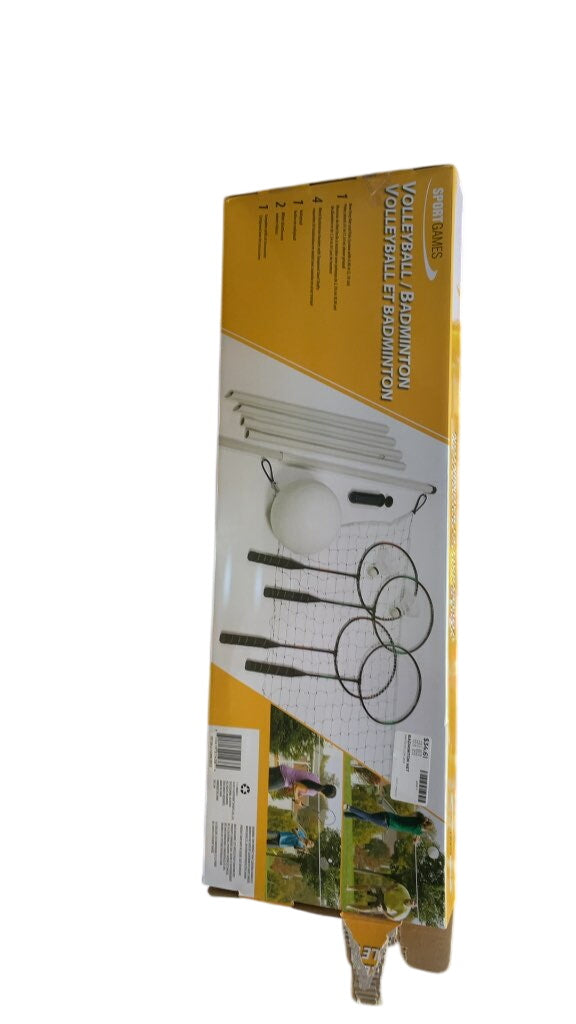 Sport Games Volleyball & Badminton Set