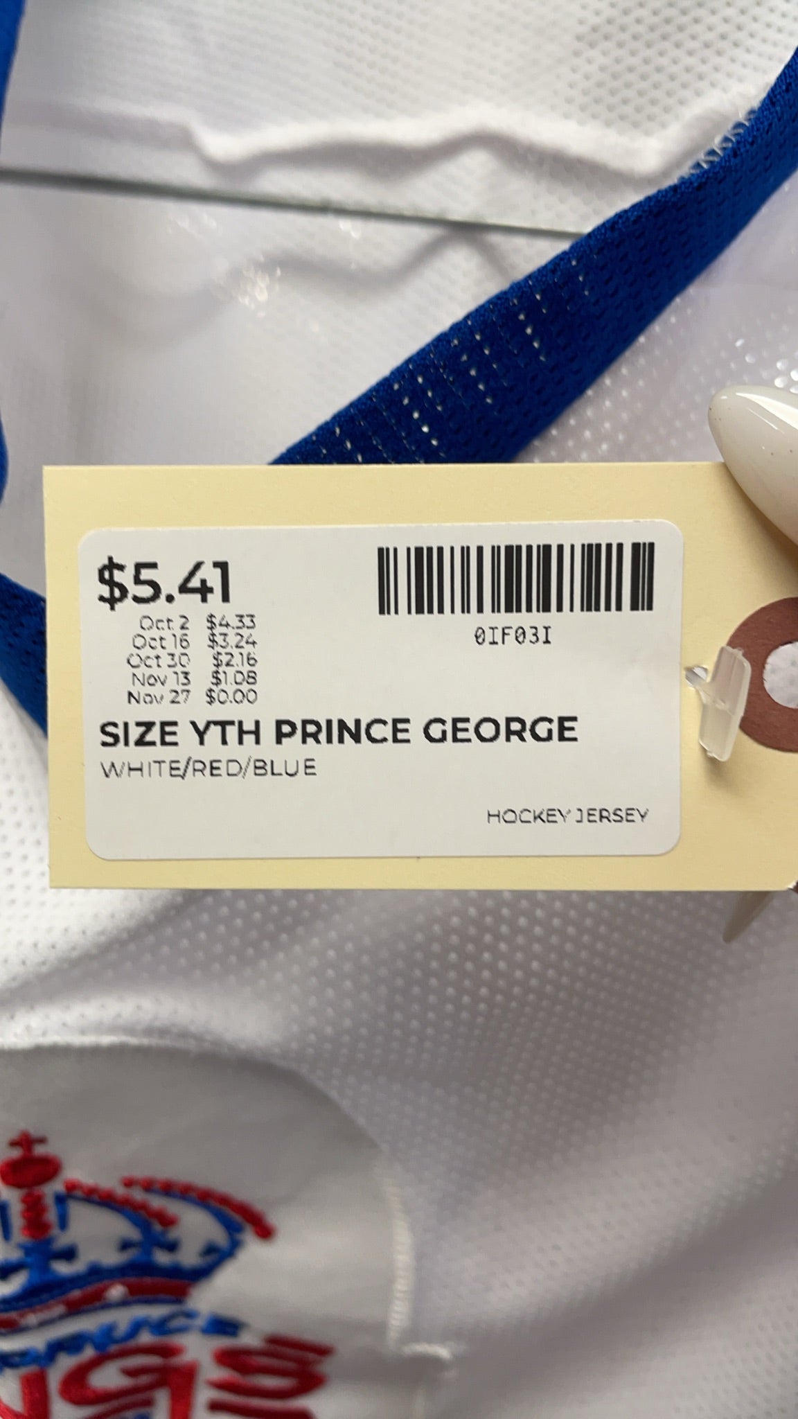 Spruce Kings Prince George Youth Hockey Jersey