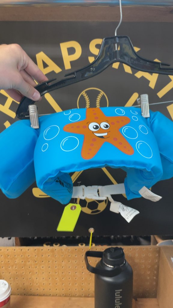 Stearns Puddle Jumper Water Wings - Blue Starfish