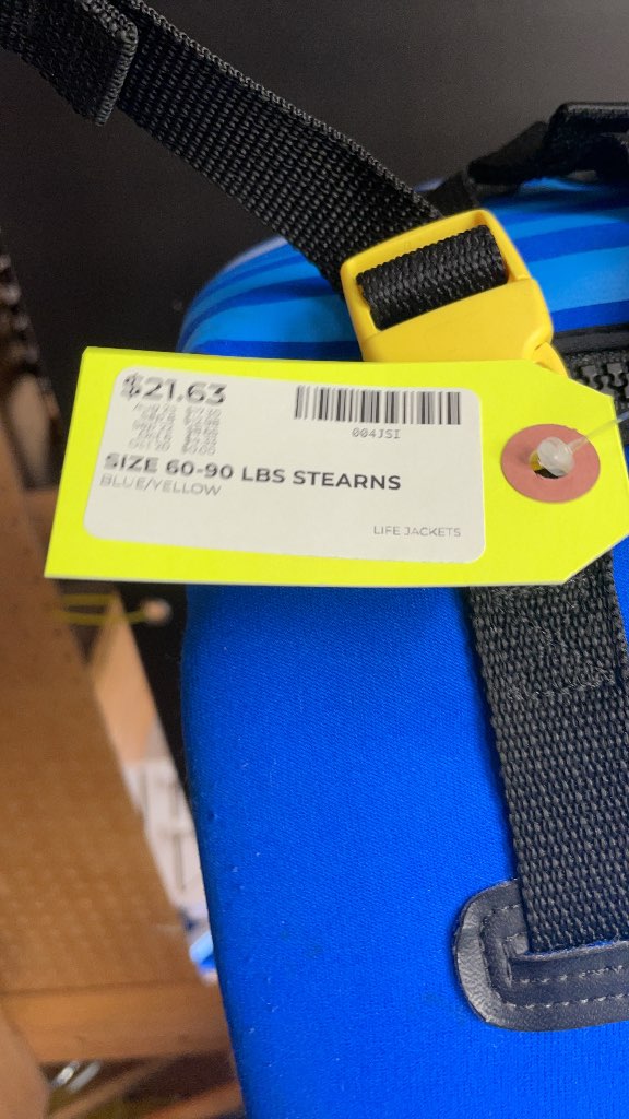 Stearns Youth Life Jacket (60-90 lbs)