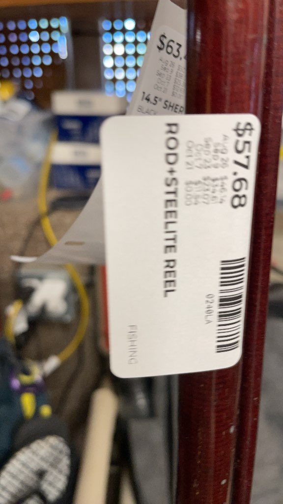 Steelite Reel and Fishing Rod Combo