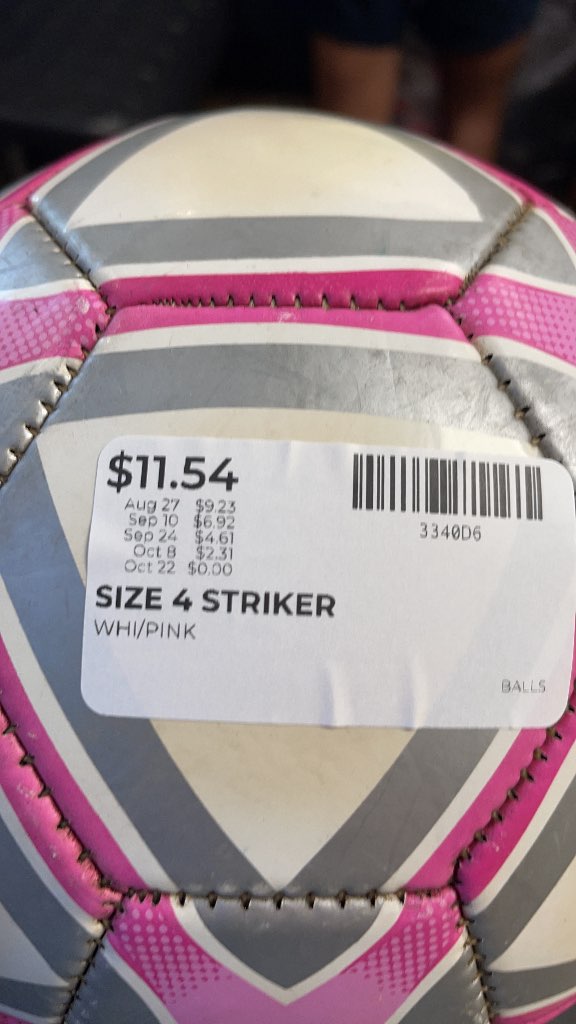 Striker Euro Soccer Ball - Size 4
