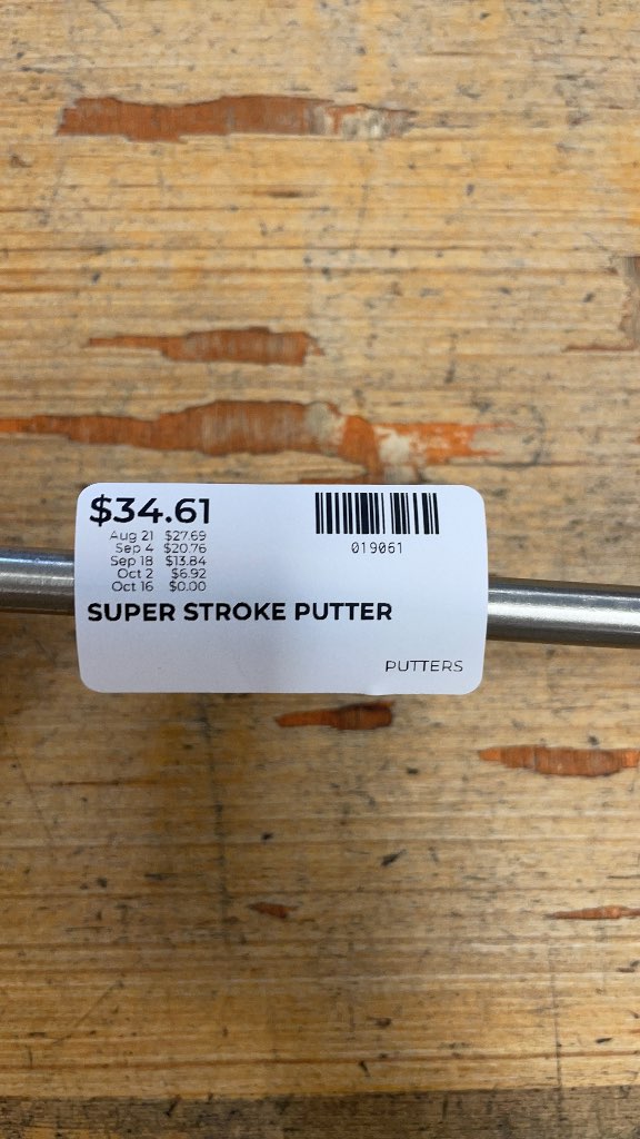 Super Stroke Mallet Putter with Traxion Grip