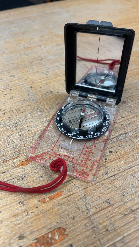 Suunto MC-1 Mirror Compass with Whistle