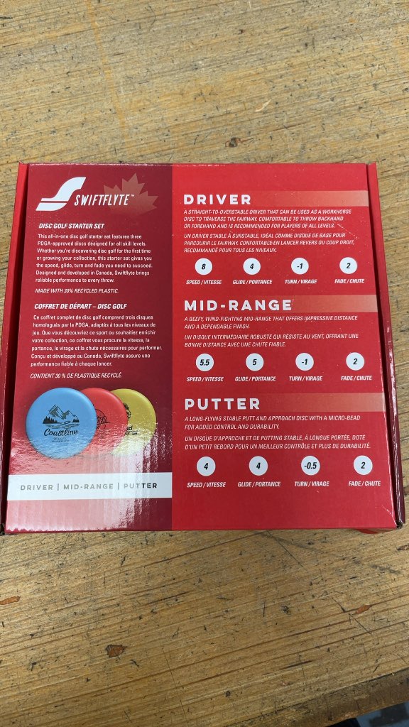 Swiftflyte Disc Golf Starter Set