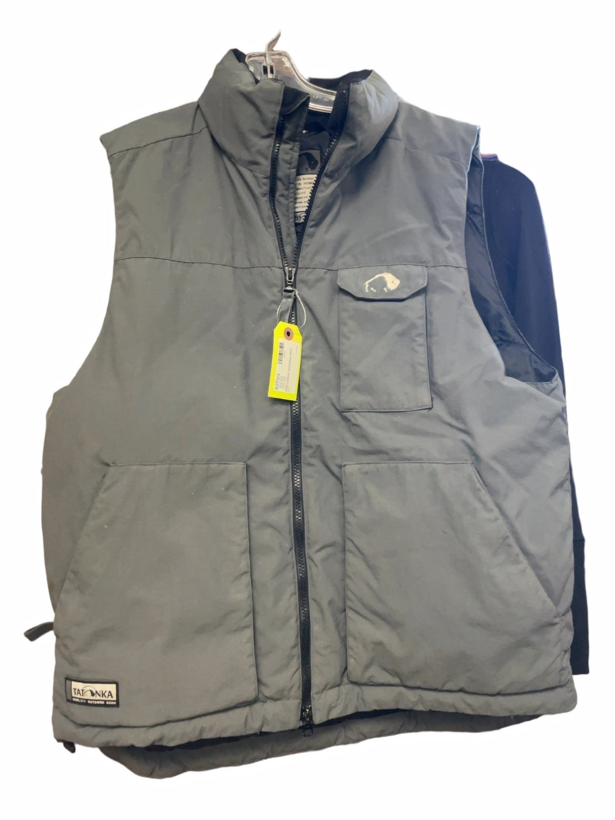 Tatonka Puffer Vest Size Large Grey