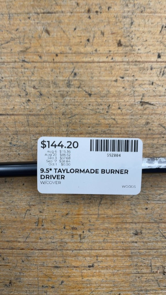 TaylorMade Burner Superfast 2.0 Driver 9.5*