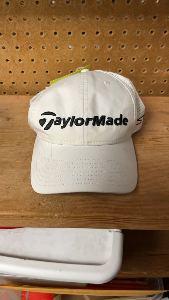 TaylorMade TP5 Stealth Golf Hat - White