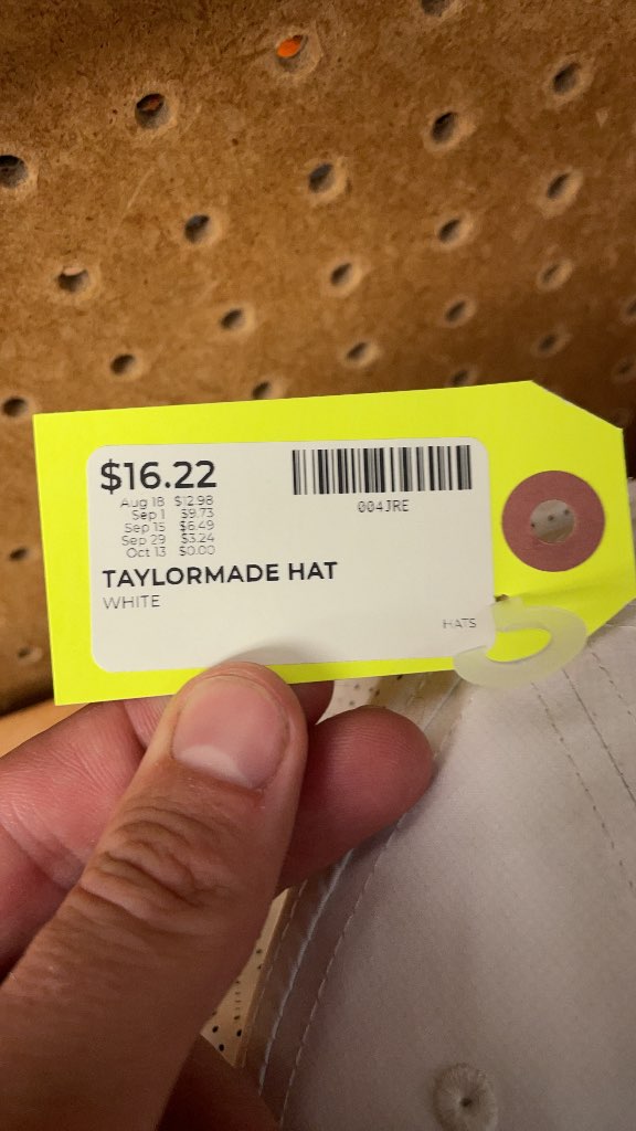 TaylorMade TP5 Stealth Golf Hat - White