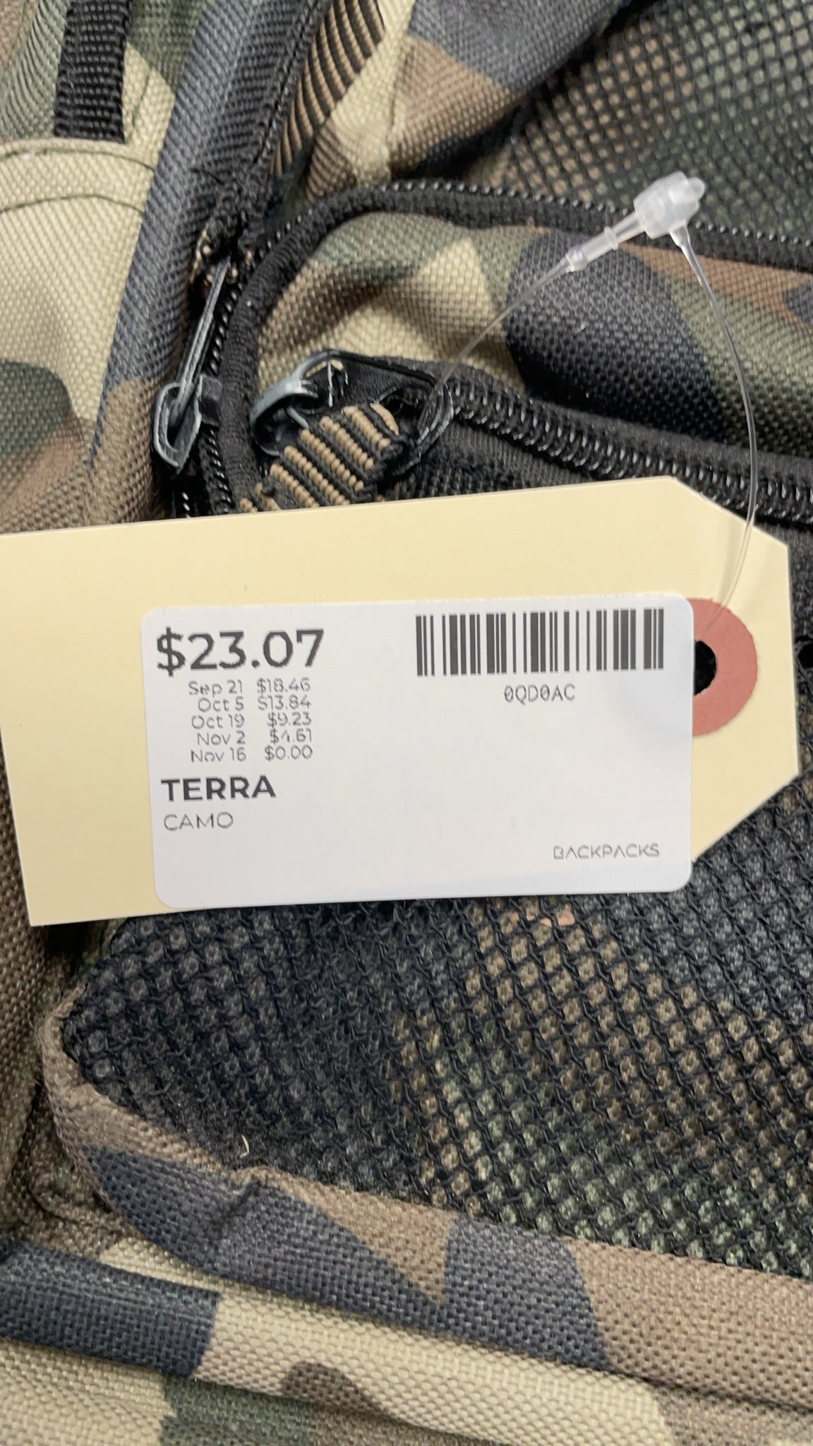 Terra Camo Backpack