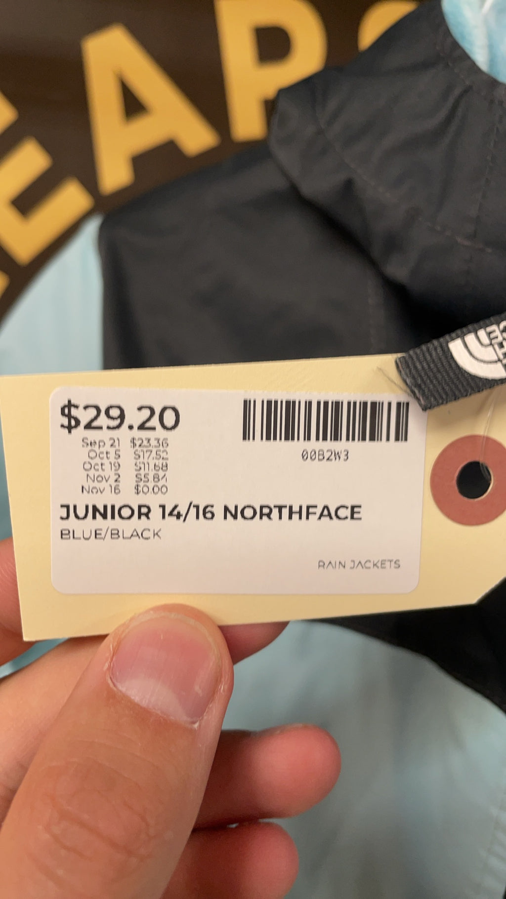 The North Face DryVent Girl's L (14/16) Rain Jacket