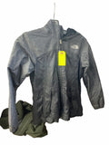 The North Face DryVent Rain Jacket Girl's M (10/12) Black/Grey