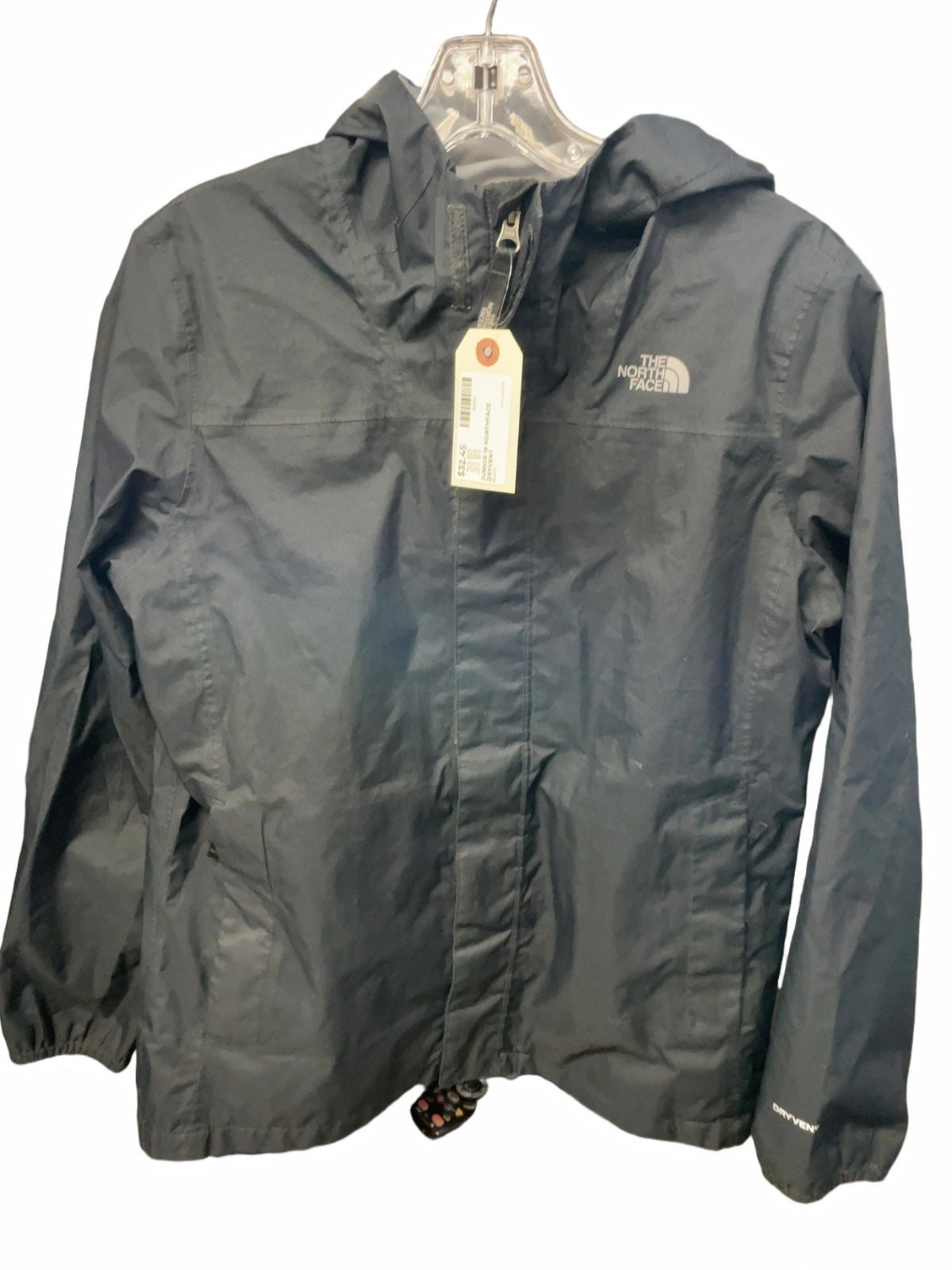 The North Face DryVent Rain Jacket Girl's XL (18) Black