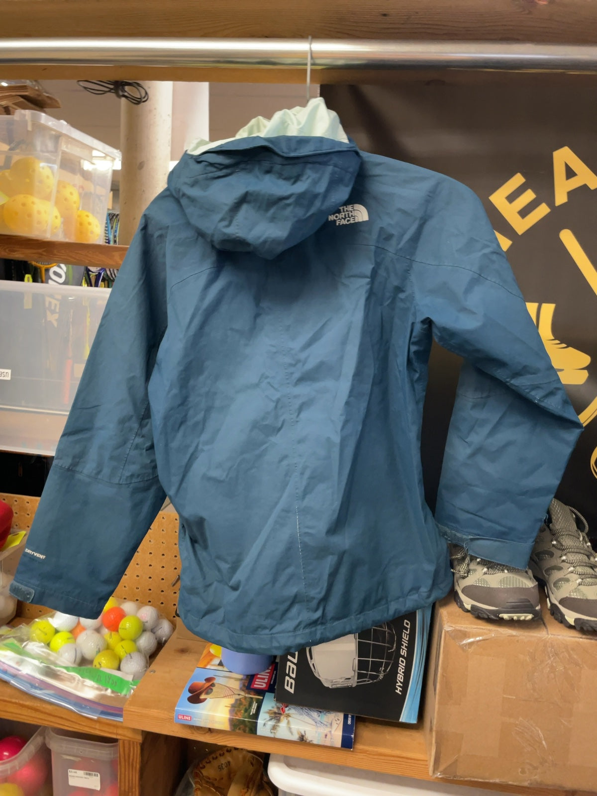 The North Face DryVent Rain Jacket JR 12 Blue