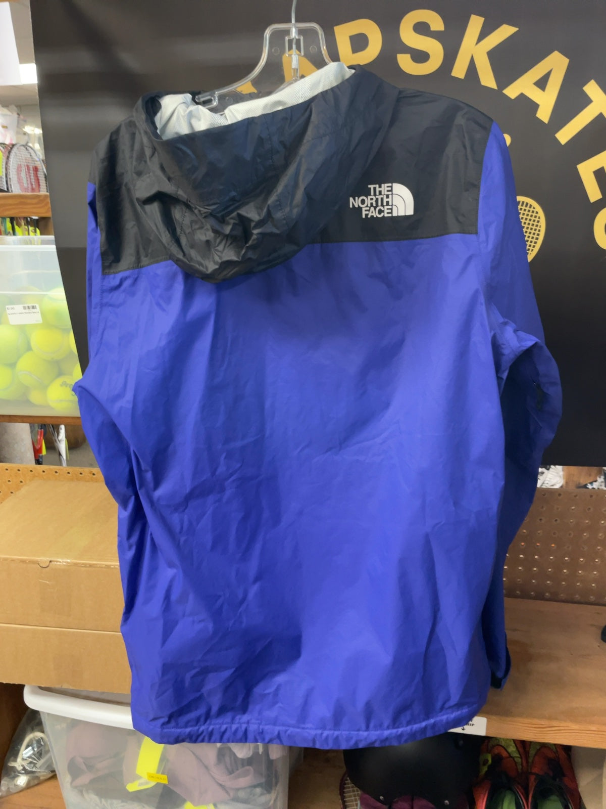 The North Face DryVent Rain Jacket Mens Small Blue