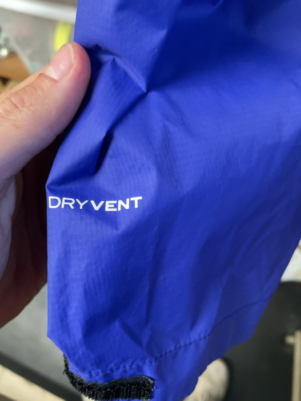 The North Face DryVent Rain Jacket Mens Small Blue