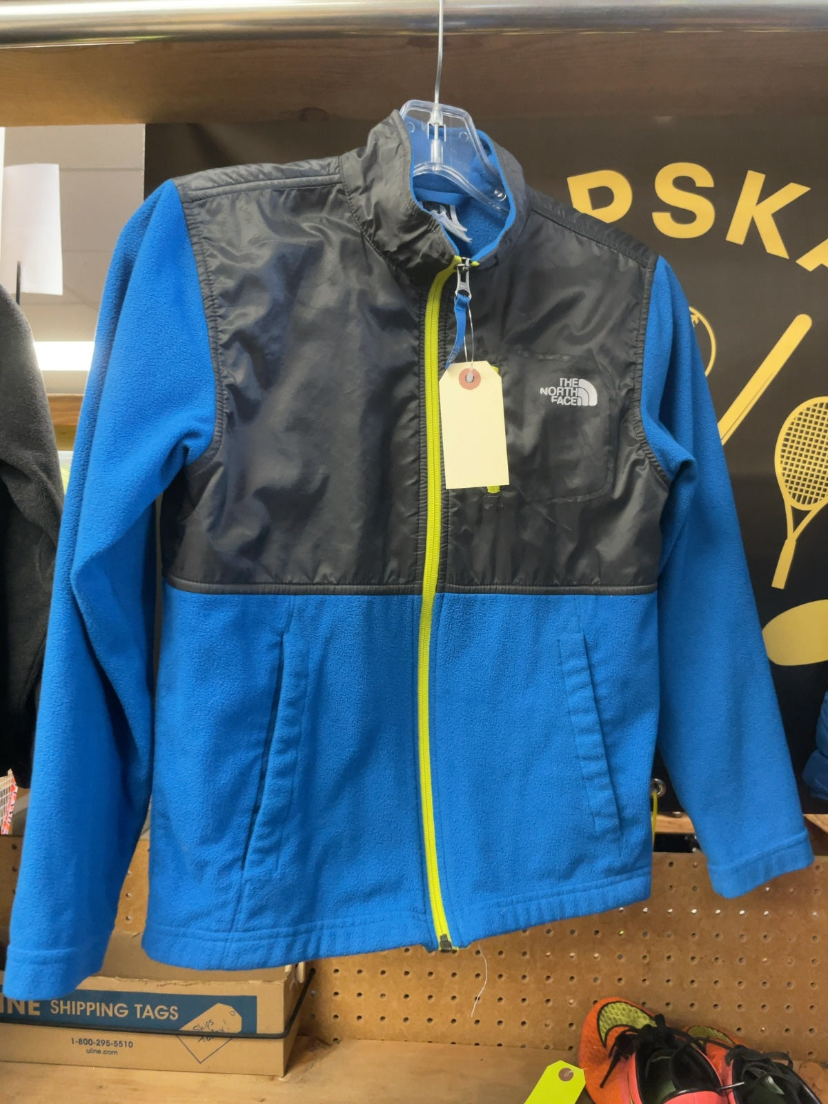The North Face Fleece Jacket Size 10/12 Blue/Grey