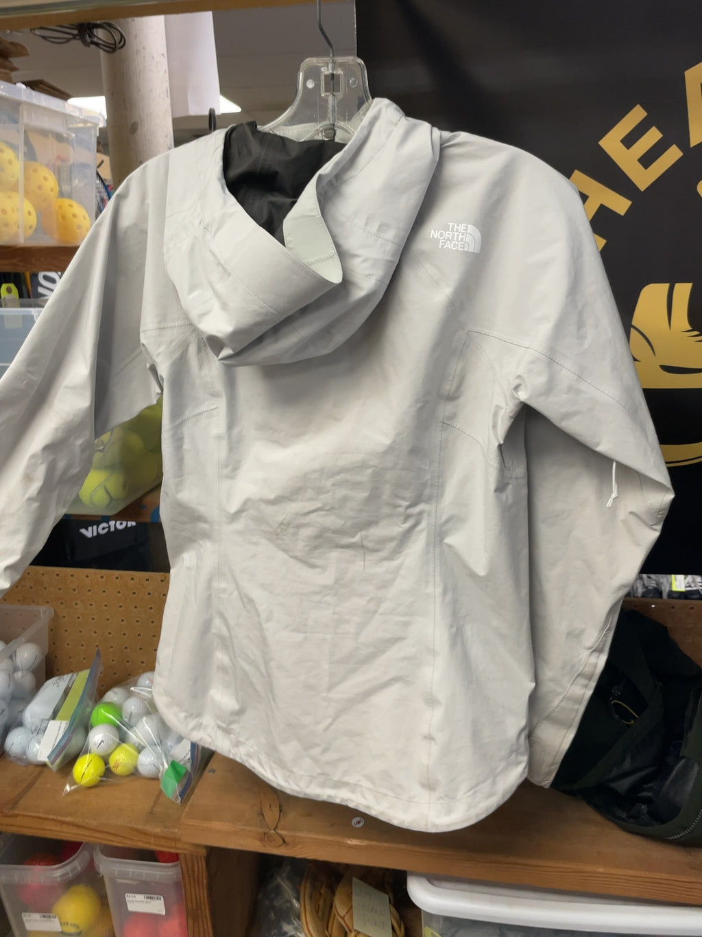 The North Face Gore-Tex Rain Jacket XS Cream