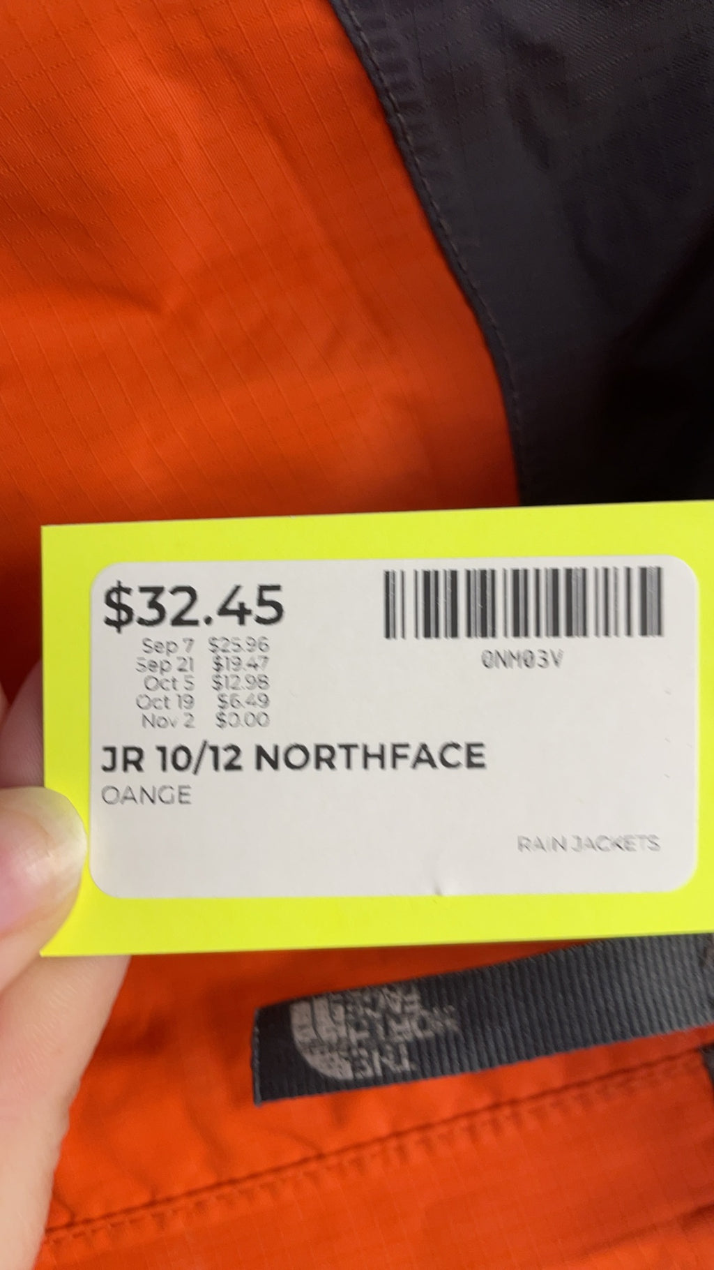 The North Face HyVent Junior Rain Jacket
