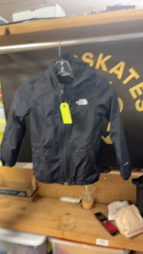 The North Face Junior DryVent Jacket Shell - Black - Size 6/7