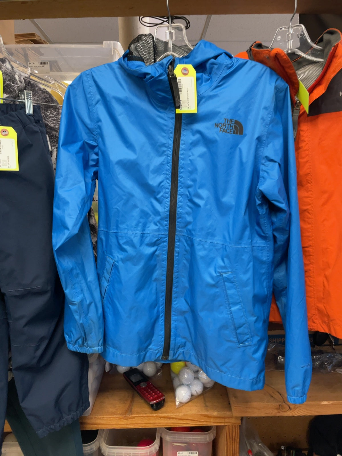 The North Face Junior Rain Jacket - Blue - Size 14/16