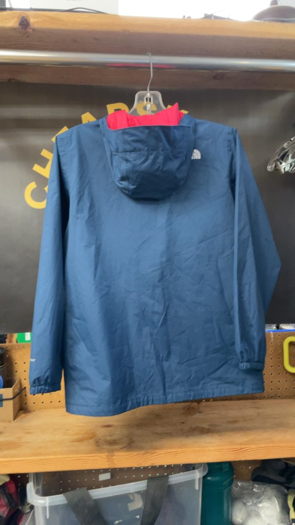The North Face Junior Rain Jacket - Navy/Pink - Size JR 12