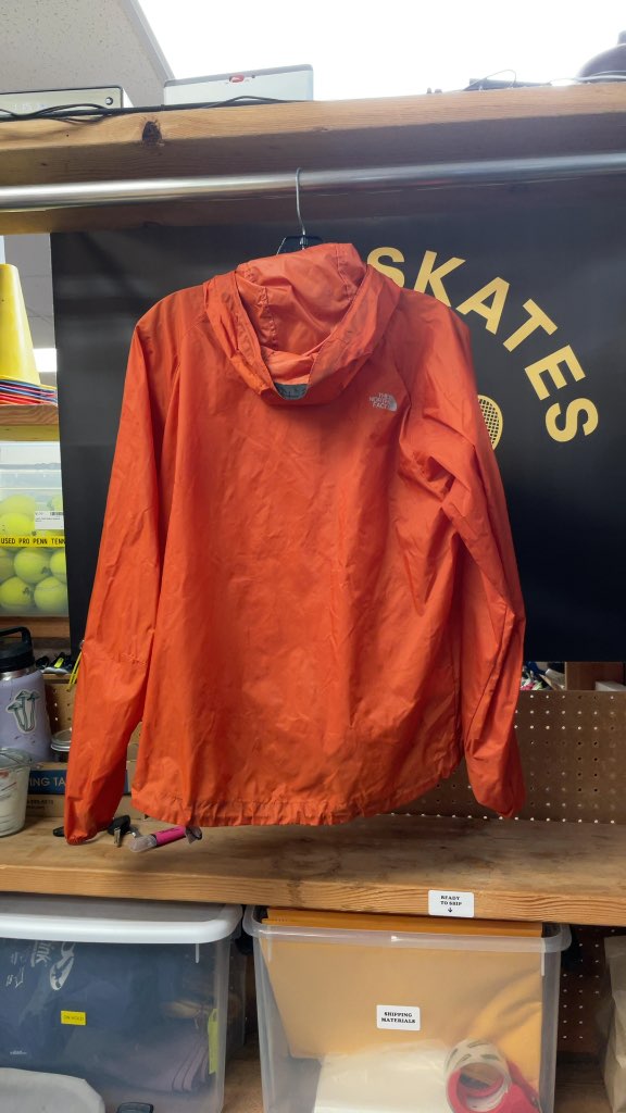 The North Face Men's Small Orange Rain Jacket