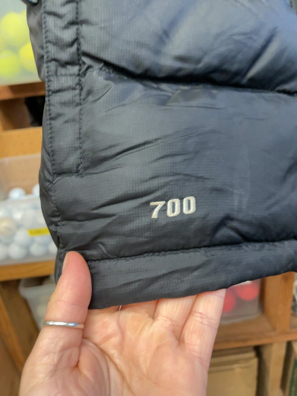 The North Face Nuptse 700 Women's M Black Down Vest