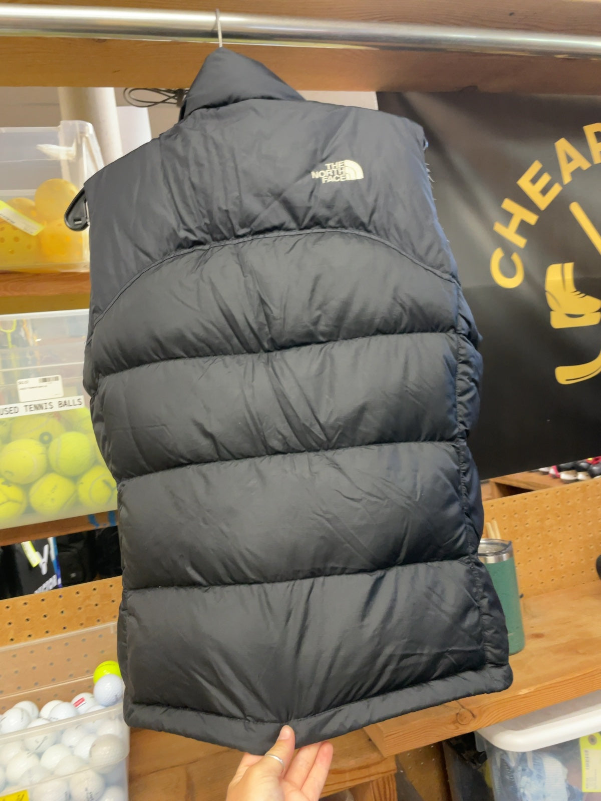 The North Face Nuptse 700 Women's M Black Down Vest