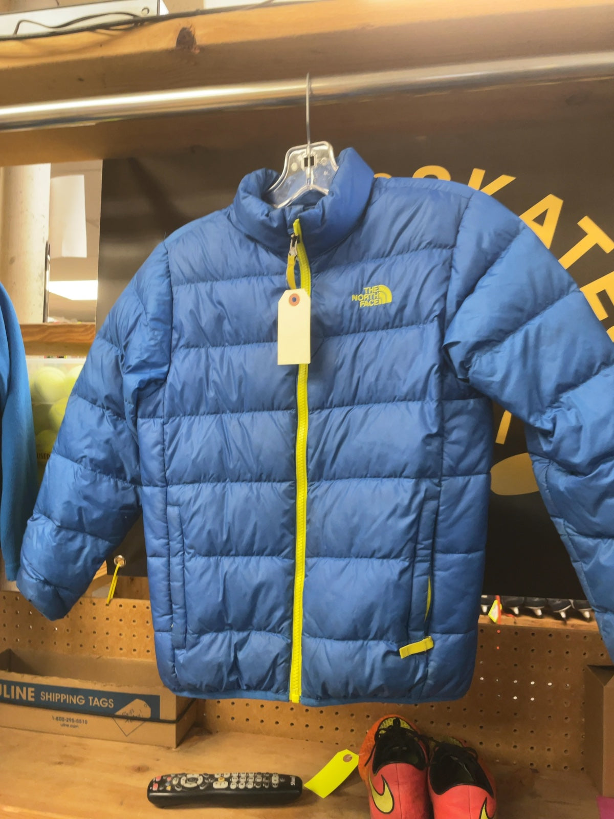 The North Face Puffer Jacket Size 10/12 Blue