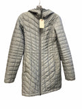 The North Face Thermoball Parka Ladies XS Grey Quilted Jacket