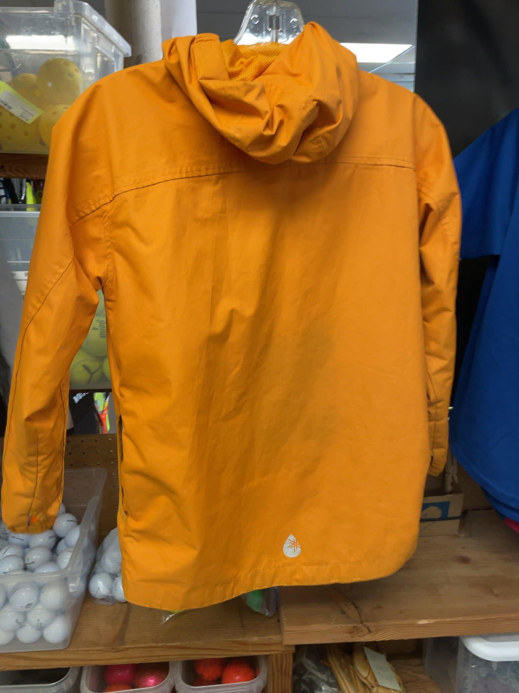 Therm Rain Jacket Size 10 Orange